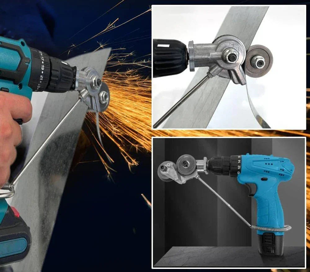 ADAPTADOR CORTA METAL PRO™ | CORTES LIMPIOS, RÁPIDOS Y PRECISOS