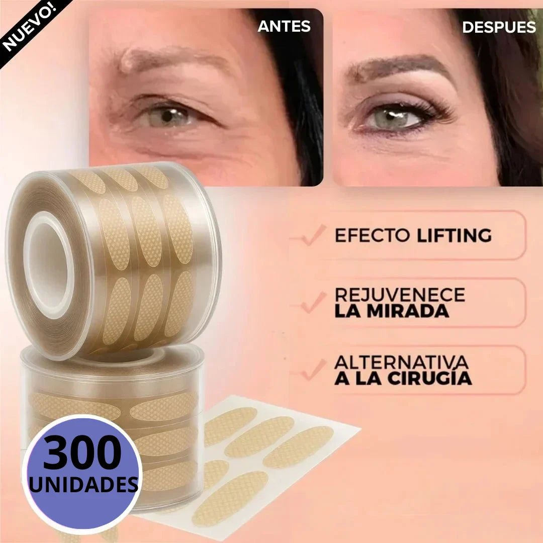 CINTA LEVANTA PÁRPADOS EN INSTANTES - 300 UNIDADES