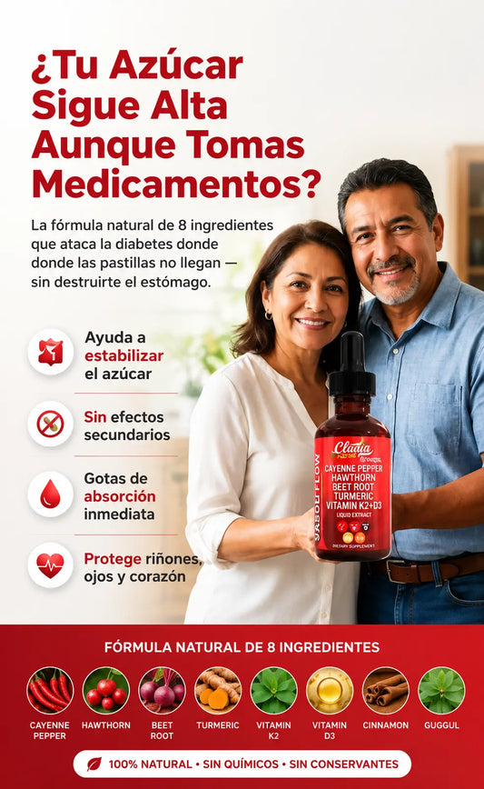VASCU GLOW™ - PARA QUIENES VIVEN CON AZÚCAR DESCONTROLADA Y CANSANCIO DIARIO