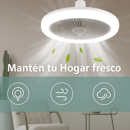 LÁMPARA VENTILADOR DE TECHO – ILUMINA Y REFRESCA CADA RINCÓN