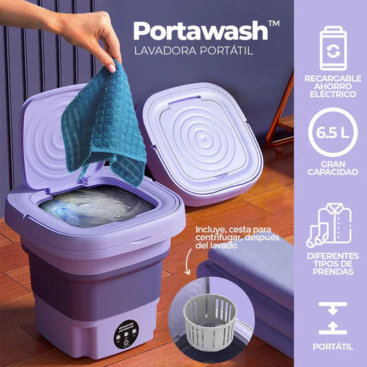 LAVADORA PLEGABLE DE 5 LITROS – DILE NO A LAVAR A MANO