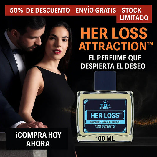 HER LOSS PERFUME CON FEROMONAS – HAZ QUE SE DERRITA CON SOLO OLERTE
