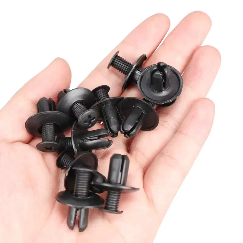 KIT DE CLIPS REMACHES PARA CARRO X100 PIEZAS