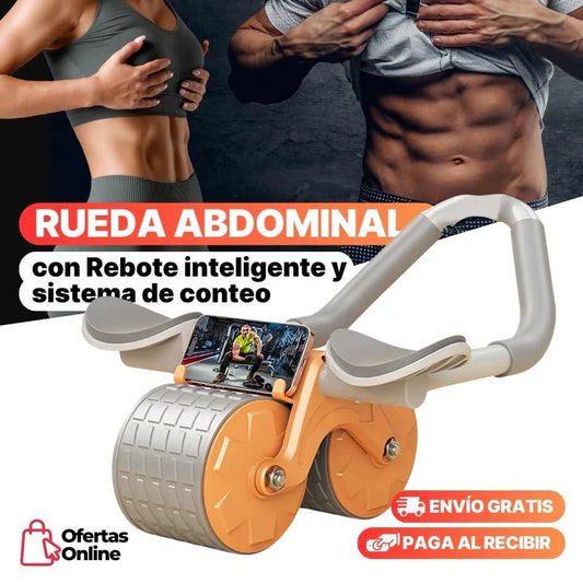 RUEDA ABDOMINAL AUTOMÁTICA 🔥 ¡ABDOMEN MARCADO SIN RUTINAS COMPLICADAS!
