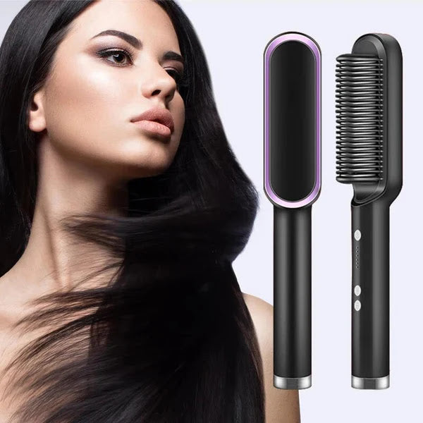 CEPILLO ALISADOR ANTI-FRIZZ – LISO RÁPIDO SIN ESFUERZO