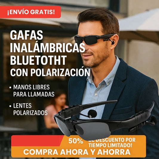 GAFAS INALÁMBRICAS BLUETOOTH CON POLARIZACIÓN